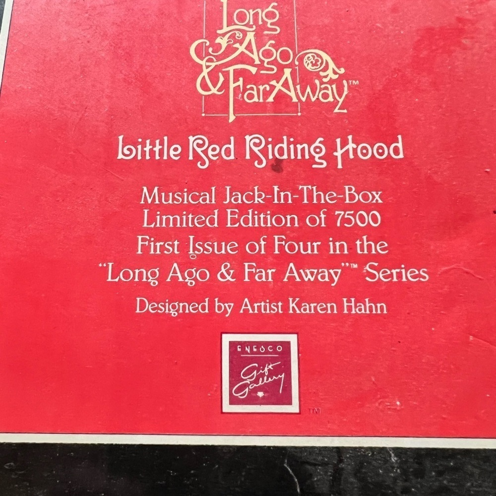 Little Red Riding Hood Musical Jack-in-the-Box - Picture 13 of 13